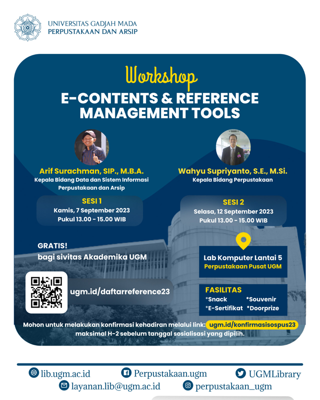 workshop e-contents dan reference management tools
