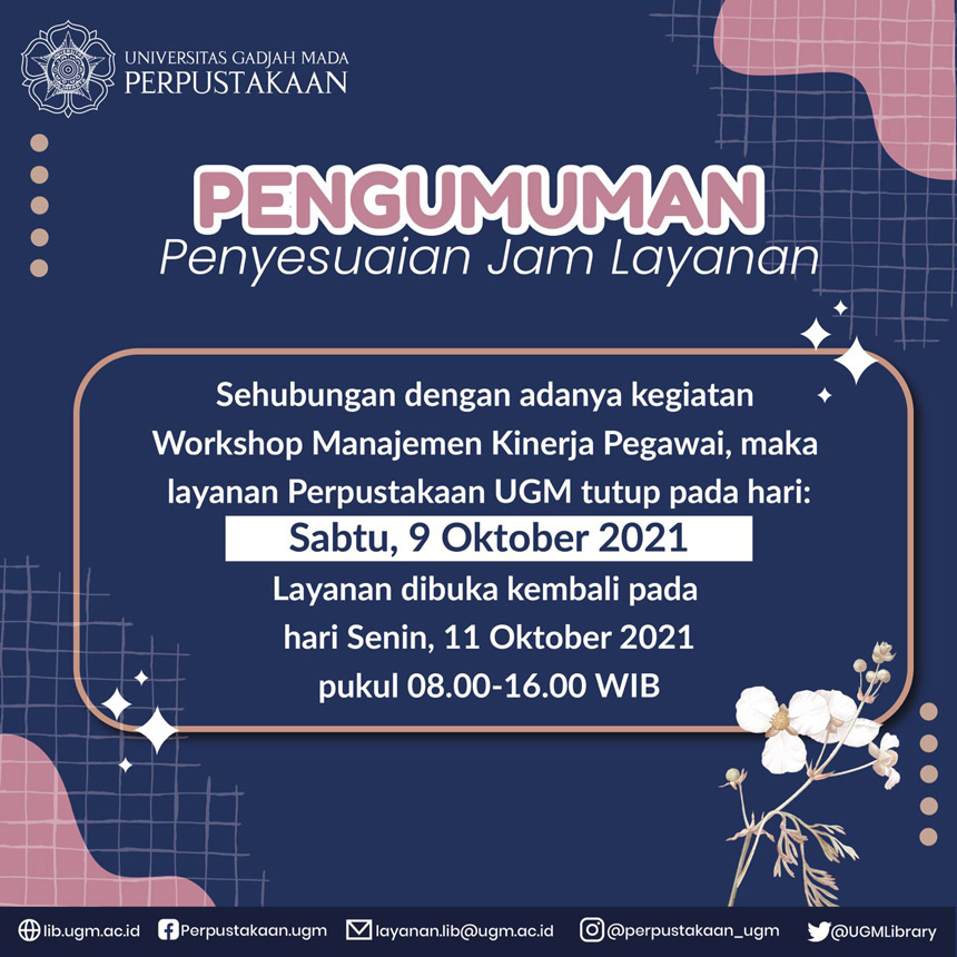 layanan perpustakaan sabtu