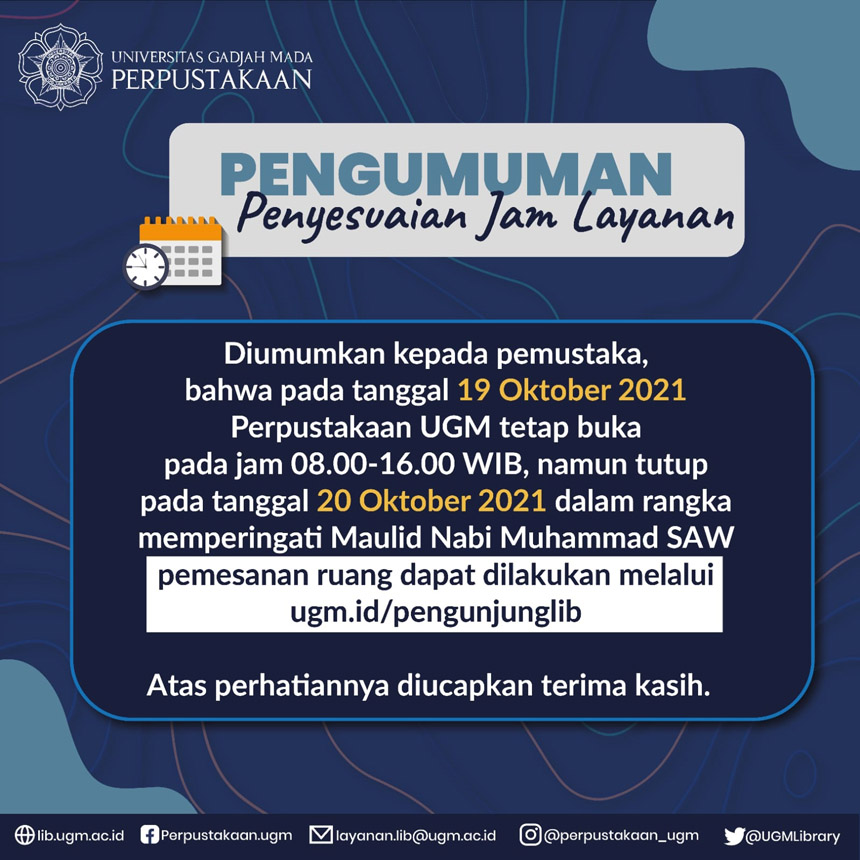 layanan tutup memperingati maulid Nabi Muhammad SAW