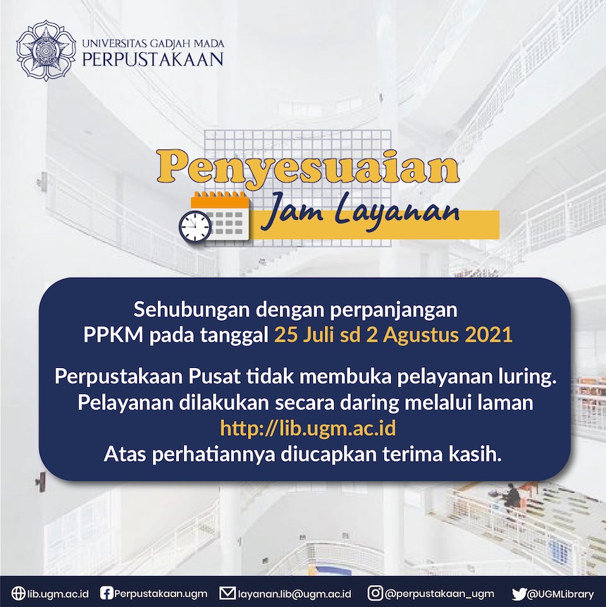 jam layanan perpanjangan ppkm darurat