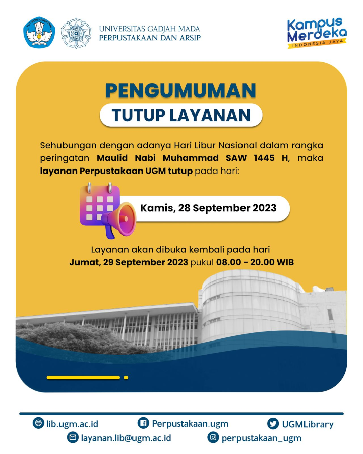 maulid Nabi layanan tutup